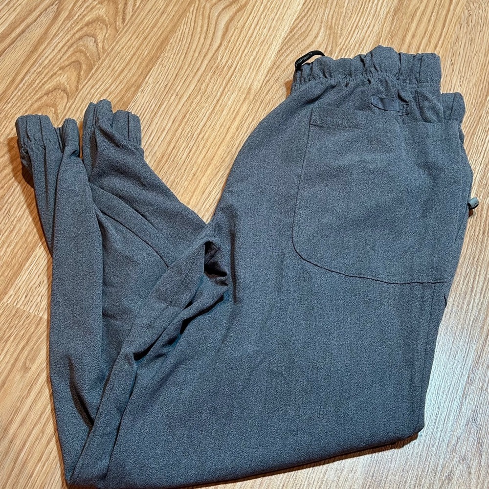 ClimateRight by Cuddle Duds Jogger Scrub Pants Women's‎ Large Gray